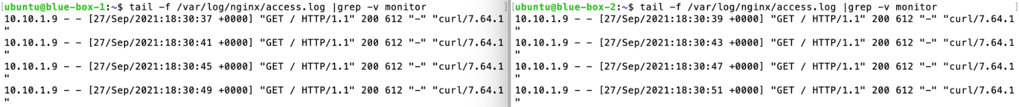 NNumbers Cloud console, Load balancers: -L follows redirects, which the next examples