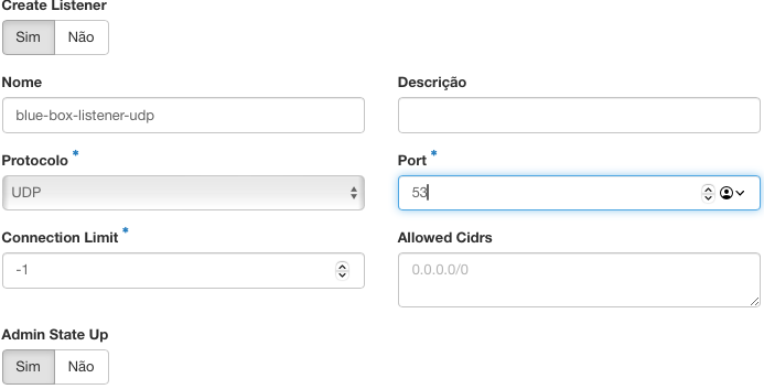 NNumbers Cloud console, Load balancers: No: the listener does not become active when the process